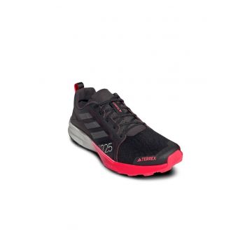 Pantofi sport pentru alergare  HR1128 - Sintetic - Negru/Rosu