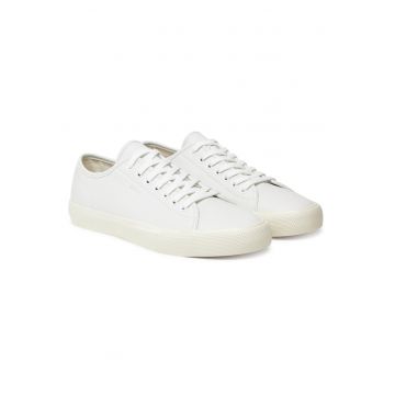 Tenisi barbati  Natural 102 - piele ecologica - model Aiden - culoare alba