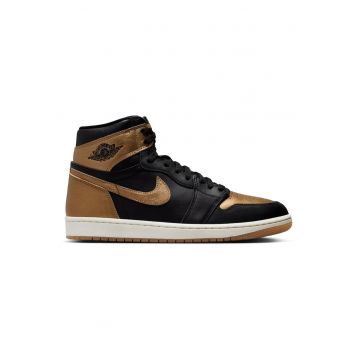 AIR JORDAN 1 RETRO HI OG - piele negru - Negru