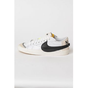 Pantofi sport de piele Blazer Low 77 - Alb/Negru
