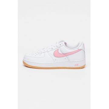 Pantofi sport din piele Air Force 1 - Alb/Roz