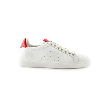 Pantofi sport din piele cu garnituri contrastante -