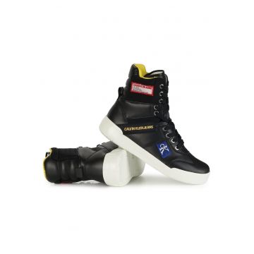 Pantofi sport inalti din piele