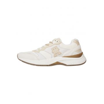 Pantofi sport  Piele naturala - Bej/Alb - Bej