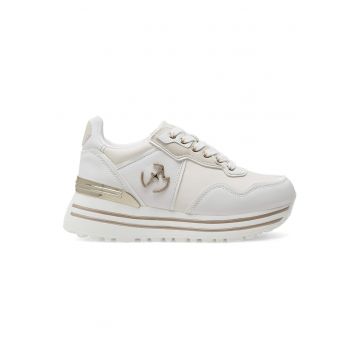 Tenisi dama -  model White - piele ecologica - culoare alba