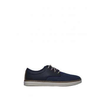 Pantofi sport cu aspect de denim Heston - Bleumarin