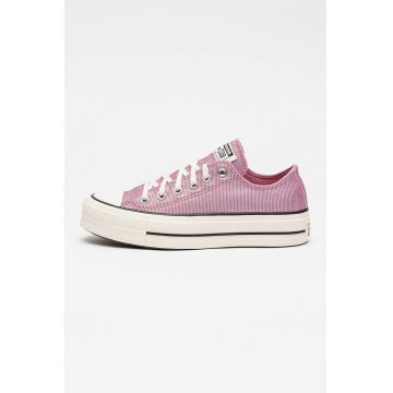 Pantofi sport cu talpa flatform Chuck Taylor All Star - Lila