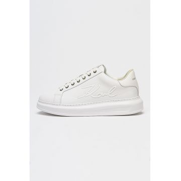 Pantofi sport din piele cu logo Kapri