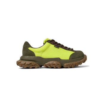 Pantofi sport impermeabili cu aspect masiv Karst Trek - Verde/Maro