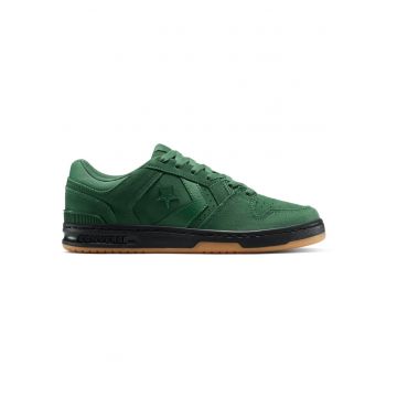 Pantofi sport low-cut de piele intoarsa CL98 - Verde