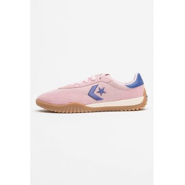 Pantofi sport unisex Run Star din piele intoarsa - Albastru indigo/Roz