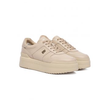 Tenisi dama  225401 - Bej - piele naturala
