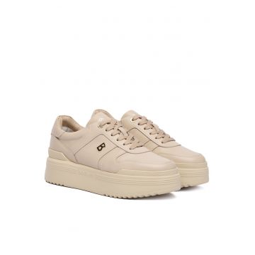 Tenisi dama  225401 - Bej - piele naturala