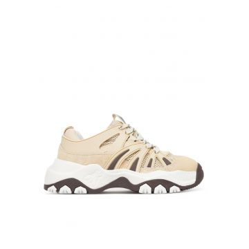 Tenisi dama  8Z0043/V005-J4Q8 - piele naturala - crem