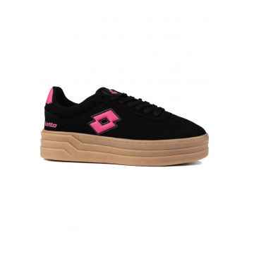 Tenisi dama  STACKY - negru - material sintetic
