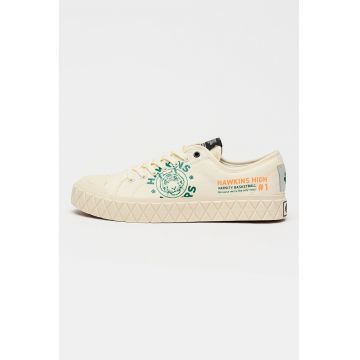 Tenisi din bumbac Palla Ace Tigers - Alb antichizat