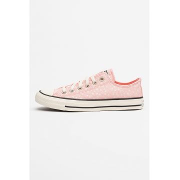 Tenisi unisex Chuck Taylor All Star din material textil - Roz pastel