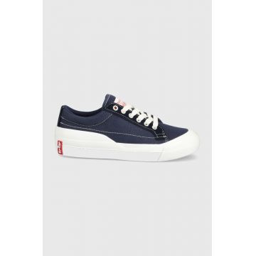 Levi's tenisi Ls1 Low S femei, culoarea albastru marin