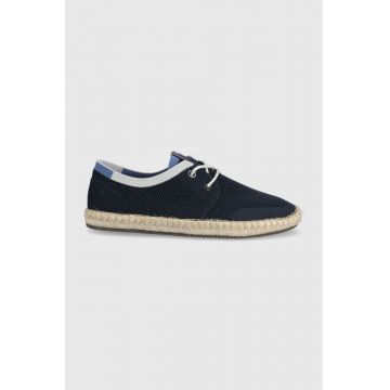 Pepe Jeans tenisi Tourist Laces Up Knit culoarea albastru marin