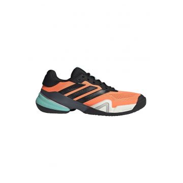 Pantofi Barricade 14 pentru tenis - Negru/Portocaliu mandarina/Albastru petrol
