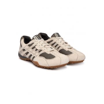 Pantofi sport barbati -  piele naturala - bej