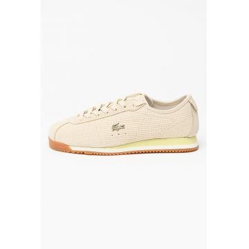 Pantofi sport low-cut de piele Club - Bej