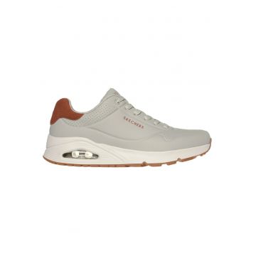 Pantofi sport  UNO - Suited On Air - gri - piele intoarsa -