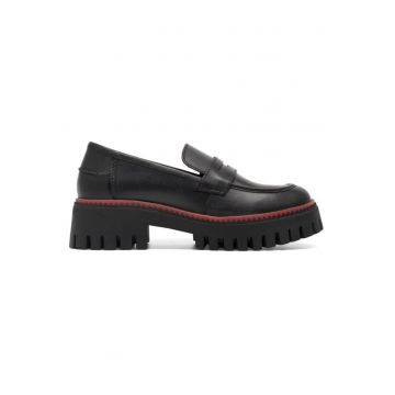 Tenisi dama -  590486294908636 - Piele naturala - Negru