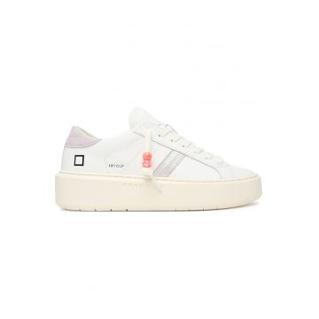Tenisi dama -  piele naturala - alb - confortabili - eleganti