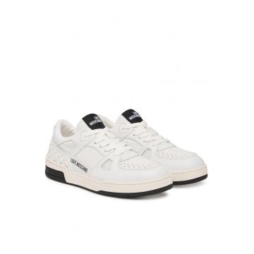 Tenisi dama -  piele naturala - alb - confortabili