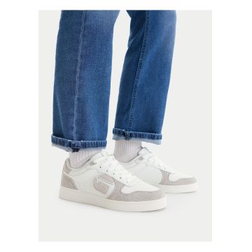 Tenisi dama -  piele naturala - alb - design modern - confortabili