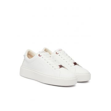 Tenisi de dama  piele naturala - alb - Alb