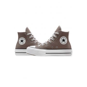 Tenisi din material textil cu aplicatie logo Chuck Taylor All Star