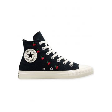 Tenisi din material textil cu detalii brodate Chuck Taylor -