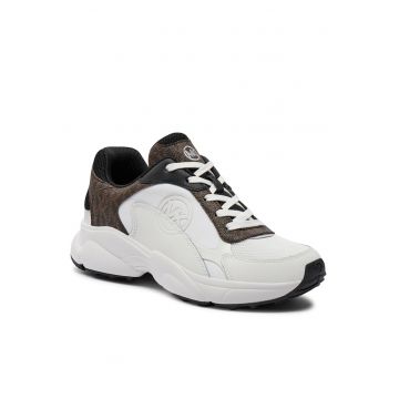 dama  43S4SMFSBL - alb/maro - piele ecologica - Alb/Maro