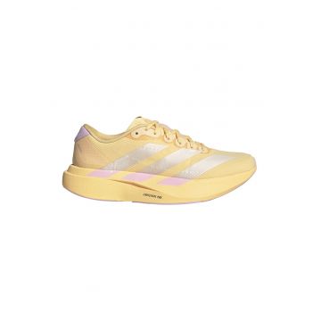 Pantofi Adizero Evo cu logo lateral - pentru alergare - Galben neon/Argintiu