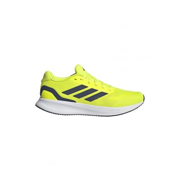 Pantofi Runfalcon 5 pentru alergare - Negru/Verde lime