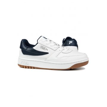 Pantofi sport barbati -  FXVENTUNO - Piele naturala - ALB