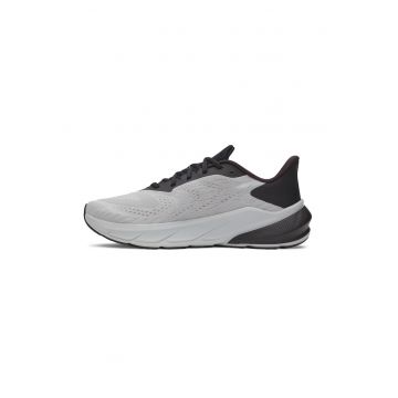Pantofi sport din material textil cu logo - pentru alergare Turbulence - Negru/Gri deschis