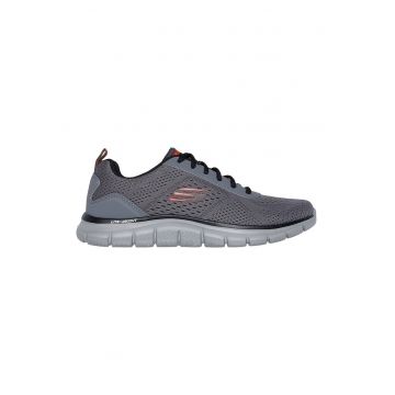 Pantofi sport din material textil Track Leshur - Gri inchis