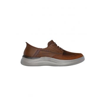 Pantofi sport Hasting Rory Slip-ins® din piele si piele ecologica - Caramel