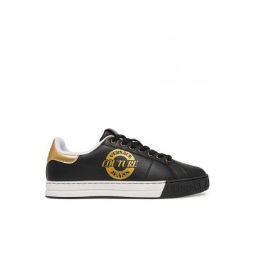 Tenisi barbati -  80YA3SK1 ZPB81 - piele naturala - negru