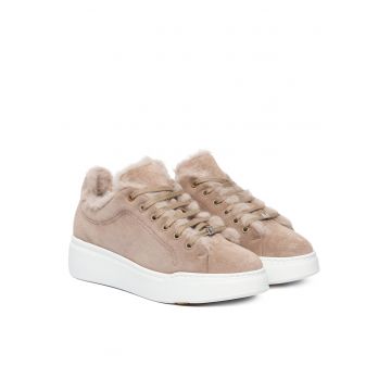 Tenisi dama  2524766172650 - bej - piele naturala