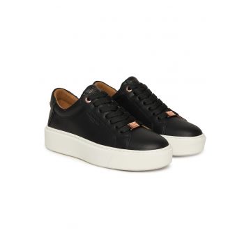 Tenisi dama -  ALBCLHW-8009 - piele naturala - negru