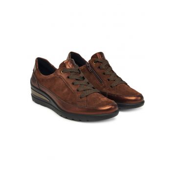 Tenisi dama  Mocca 12-50601-03 - piele naturala - maro