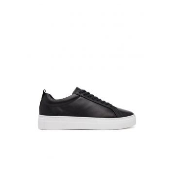 Tenisi dama -  piele naturala - negru -