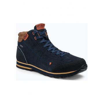 Ghete de trekking pentru barbati -  Piele naturala/Poliester - Bleumarin -
