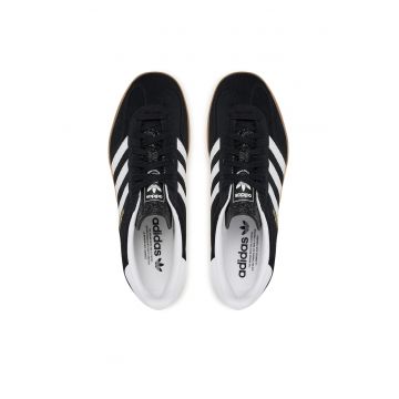 i dama - Adidas Gazelle Indoor - piele naturala - negru -