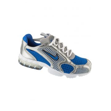 Pantofi sport barbati - CJ1288 -  Textil - 42.5 EU - Rosu/Argintiu - Albastru