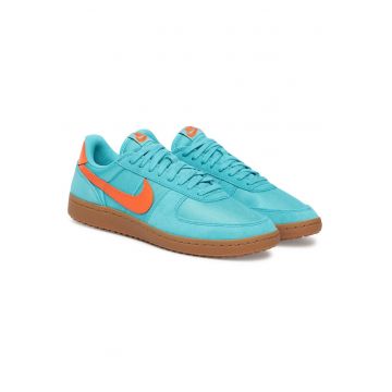 Pantofi sport barbati  Dusty Cactus/Safety Orange - fitness - textil - albastru